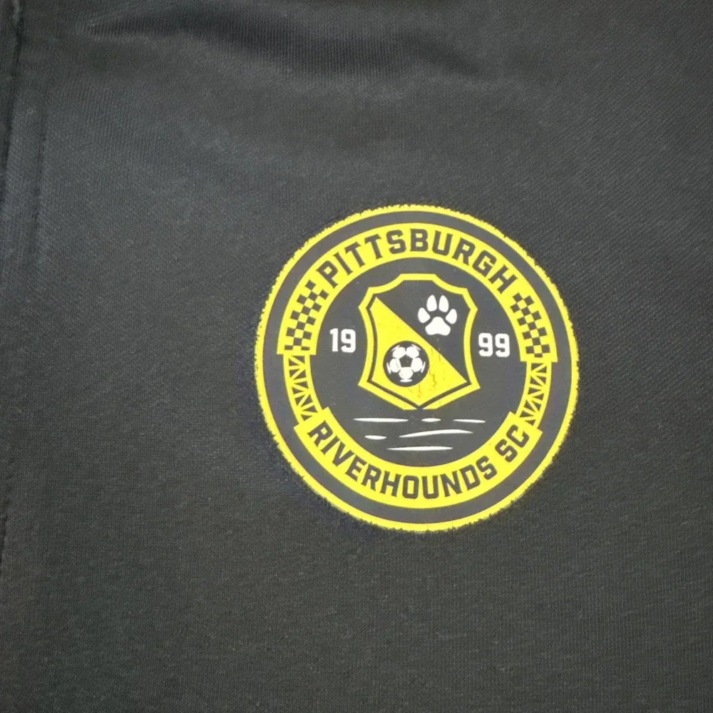 Official Player Issued Pittsburgh Riverhounds #47 Warmup Jacket Sz Small‎ Soccer